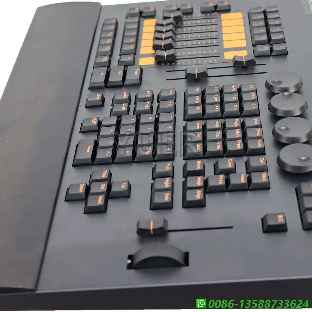 Imagem -05 - Command Wing Controller For Stage Lighting Dmx Moving Head Software Connect Versão Mais Recente 2048 Parâmetros Fader Wing