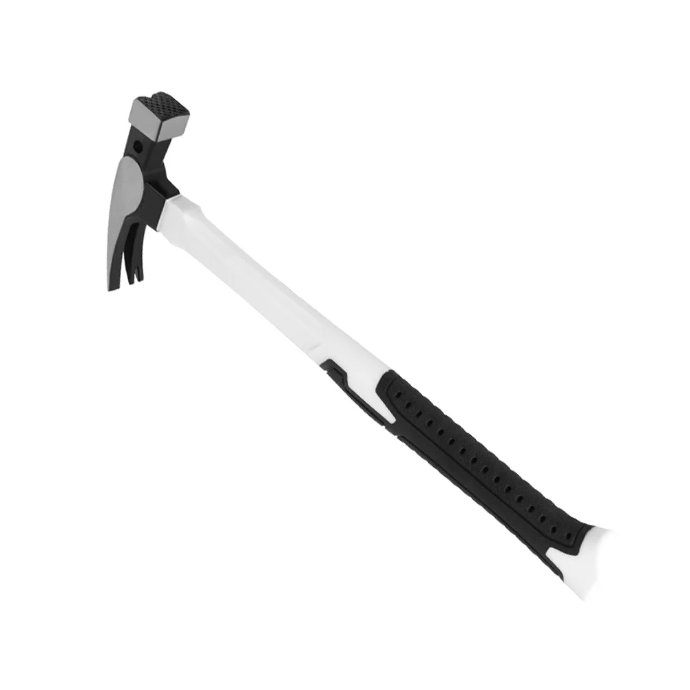 

Durable Professional Claw Hammer Non-Slip Carpenter Nailing Hammer High Carbon Steel Multi-Purpose Anti-Skid Repairing