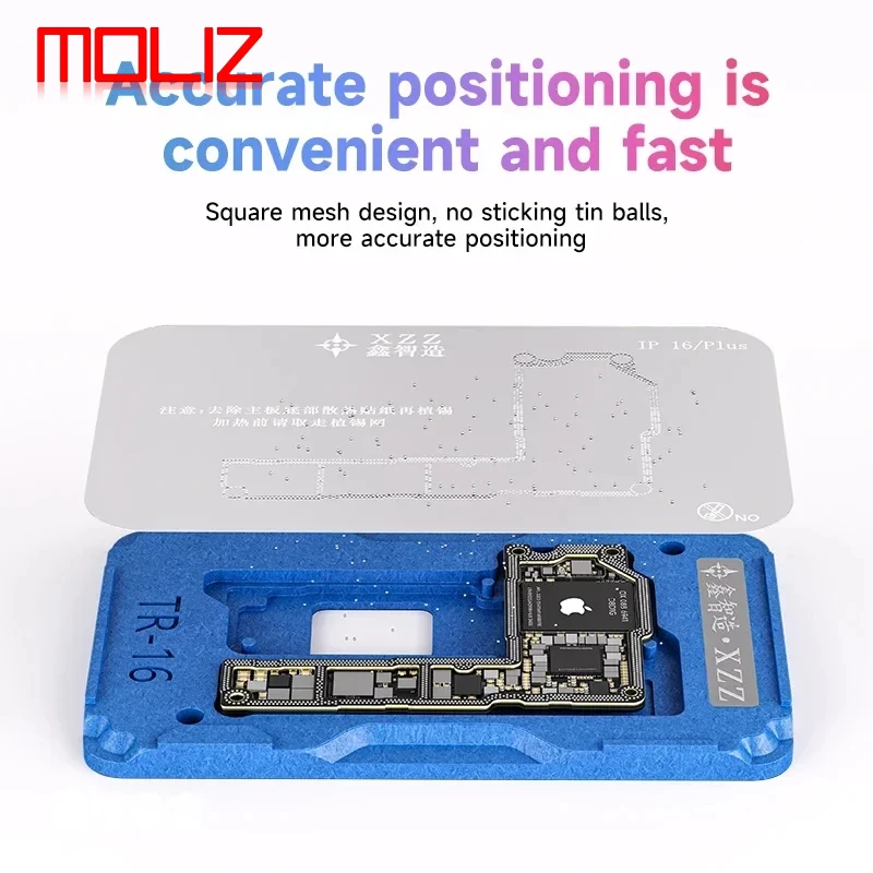 Xinzhizao 26 في 1 الإطار الأوسط Rebيعادل نبات القصدير منصة آيفون X 11 12 13 14 15 16PM أدوات لحام اللوحة الأم #3