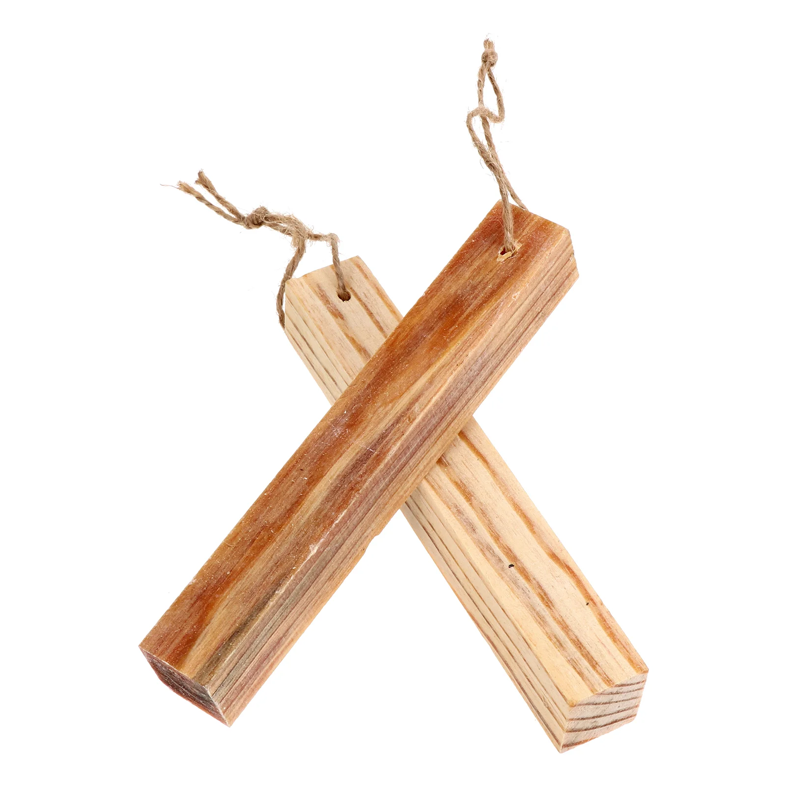 2 Pcs Pine Strips Survival Tools Wood Burner Supplies Fire Starter Sticks Ignition Camping Eco Lighter Travel Wooden