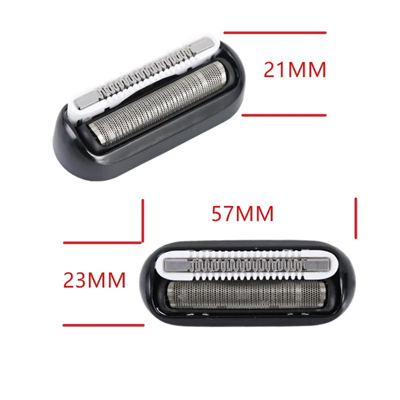 2Pcs Replacement Shaver Head Foil Cutter Blade 10MJ for Xiaomi Mijia Braun Electric Shaver 5603 Razor Blade