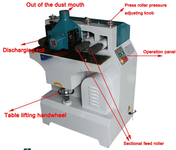 Woodworking Machinery Moulding Machine MB101 Wood Moulder Milling Machinery Wood Chips Molding Machine