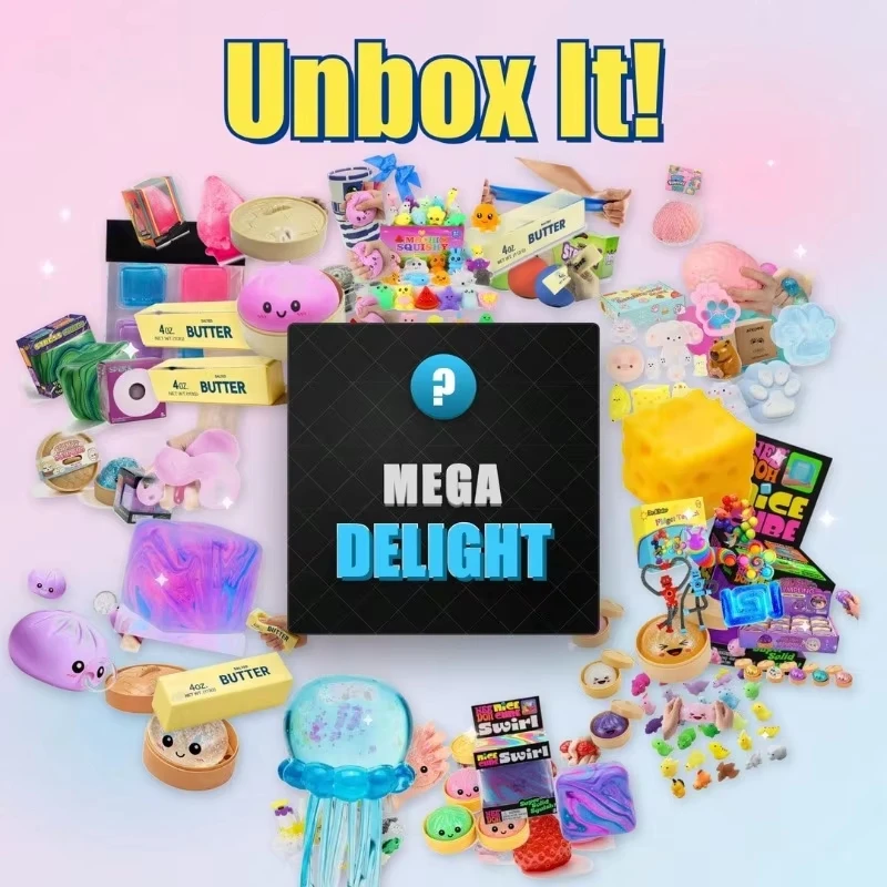 100+ Pcs Assorted Squishy Figu - đánh giá và giá Mystery Box Blind Bag