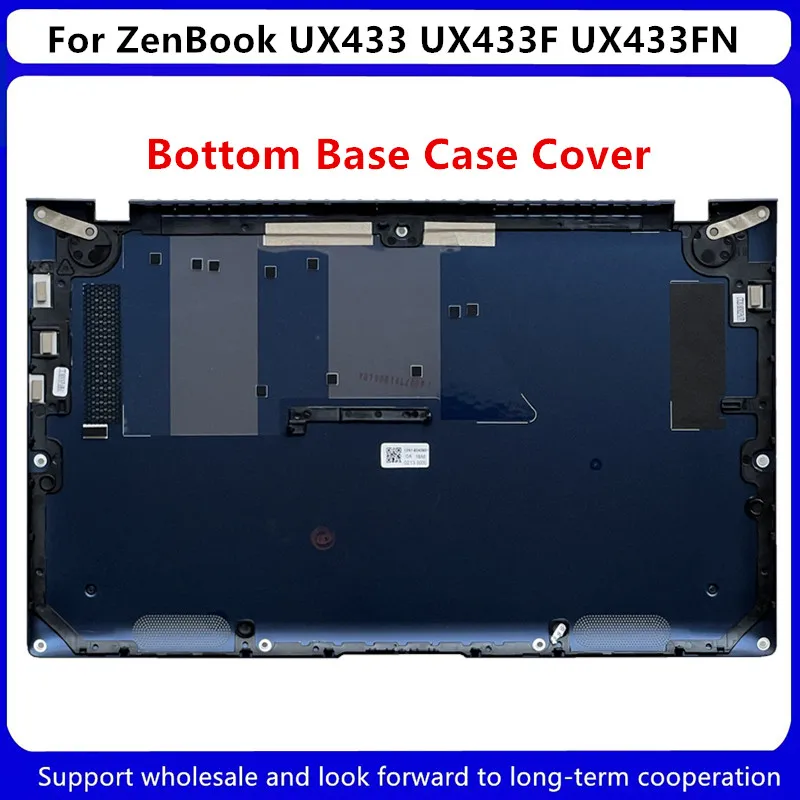 ใหม่สำหรับ Asus Zenbook UX433 UX433F UX433FN แล็ปท็อปปกหลัง LCD/เคสด้านบนที่พักเท้าเคสฐานรองด้านล่าง