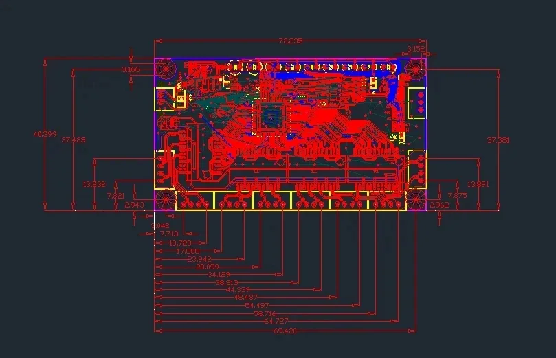 10/100 Мбит/с ethernet коммутатор печатная плата для модуля 10/100 Мбит/с 5-портовый коммутатор PCBA плата OEM материнская плата ethernet коммутатор