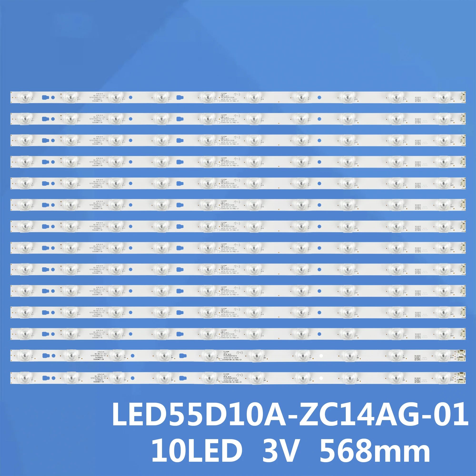 

Фонарь подсветки для Konka LED55K35U, фонарь подсветки LED55K36U, фонарь LED55D10B A55U S55U LED55K36U 35U