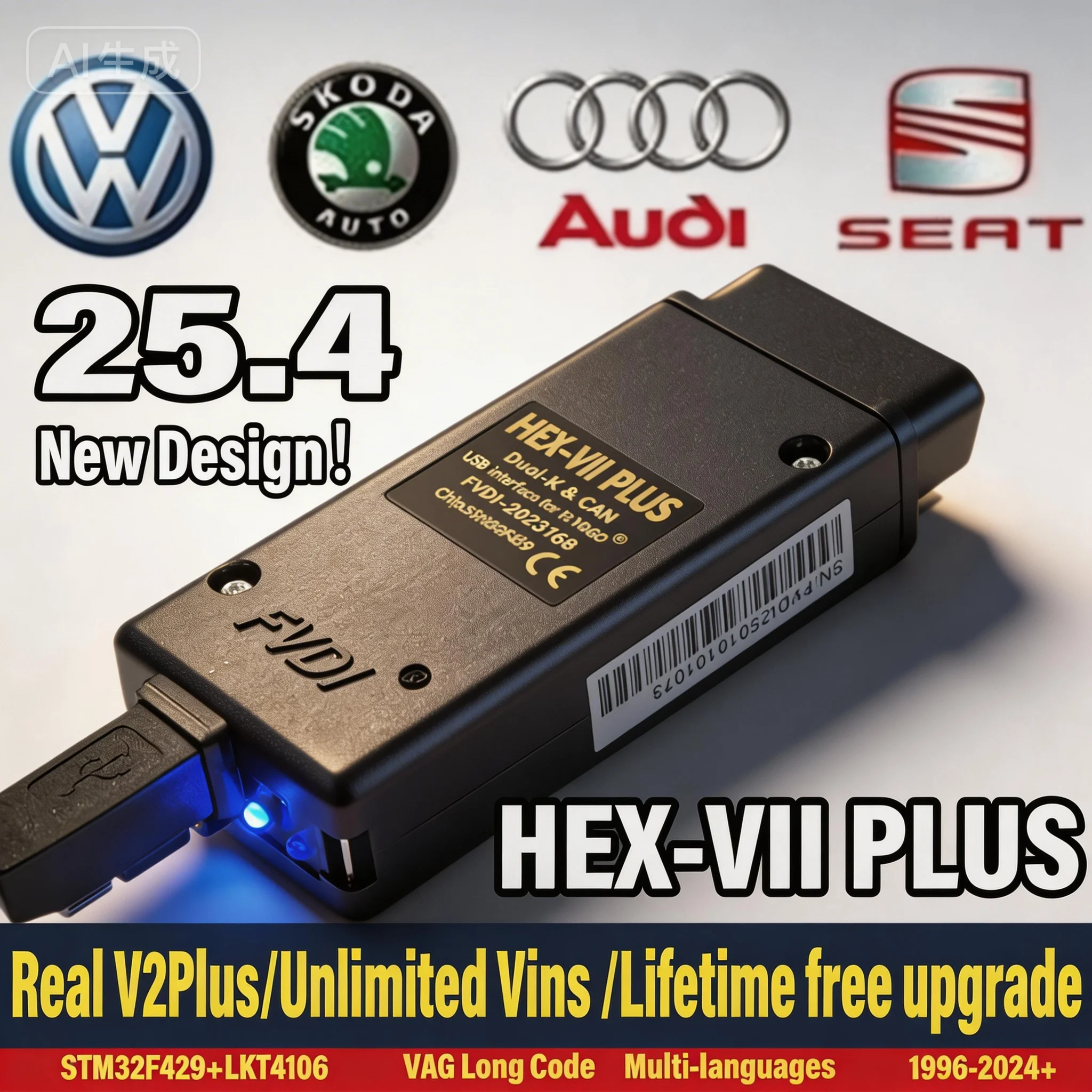 

Новейший VCDS-PLUS Unlimited Vins VAGCOM интерфейс V25.4 для VW/AUDI/Skoda/сиденье автомобиля диагностический инструмент