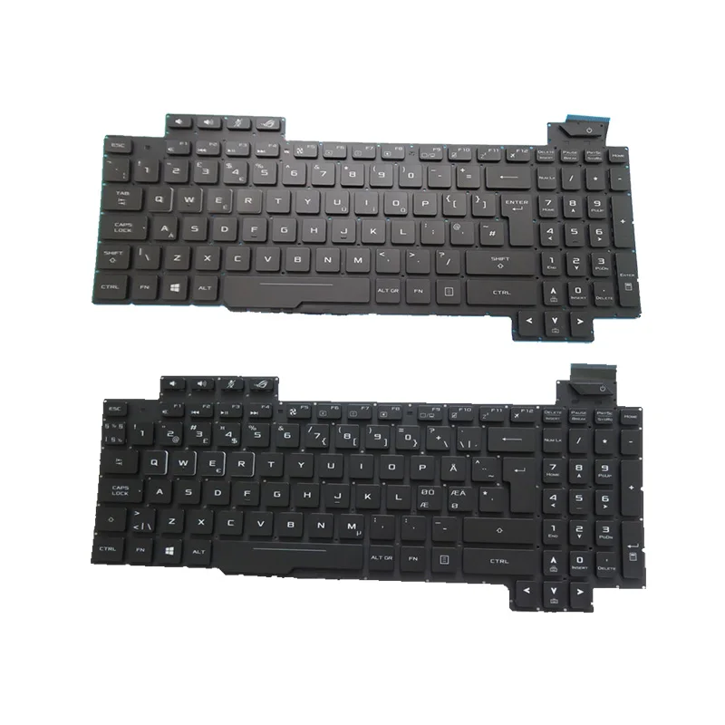 

Laptop Keyboard For ASUS ROG Strix Scar GL503 GL503V GL503VM GL503VD GL503GE With Backlight Hungary HU/Nordic/UK/US V170146DS1