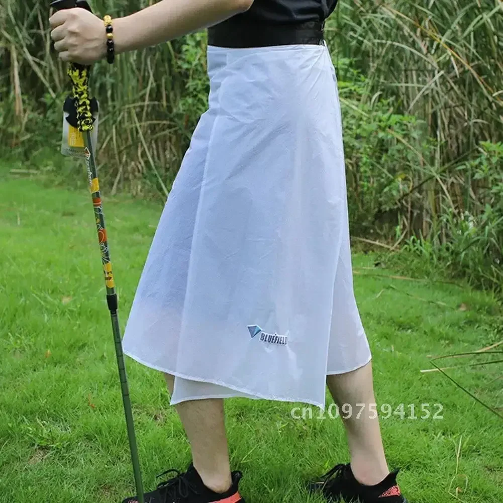 

1pc 15D Nylon Ultra-Light Waterproof Rain Skirt - Comes with Storage Pouch, Suitable for Cycling, Camping (Half Pants/Poncho Kil