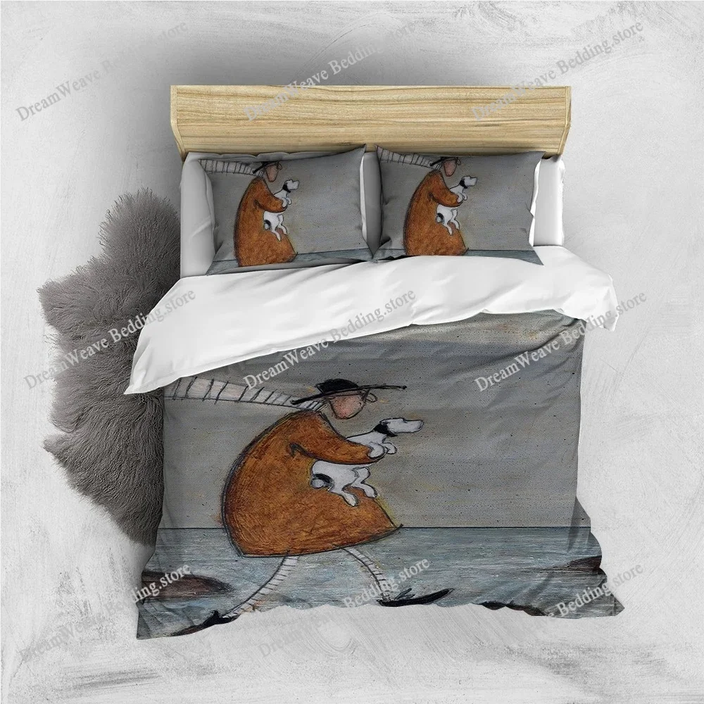 

Sam Tofts Art Duvet Cover Set Home Style Bedding Soft Laundry Cotton Bed Student Dormitory Gift