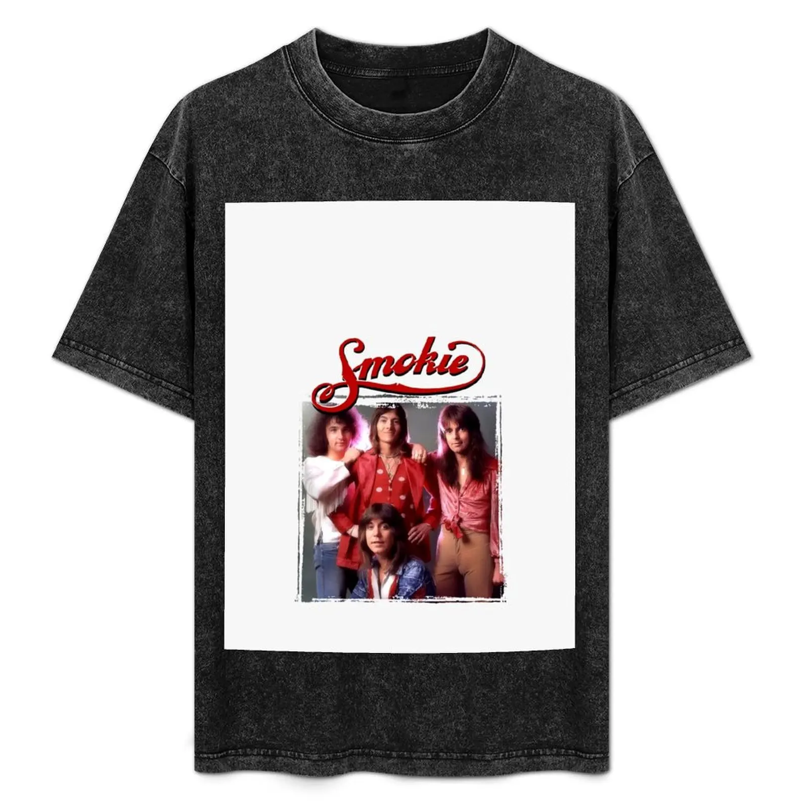 

Smokie T-Shirt Casual Lightweight Short Sleeve Top