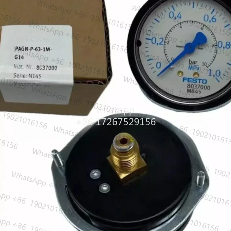 

1PC NEW 0.4M precision pressure gauge FMAP-63-4-1/4-EN 162843 #LM