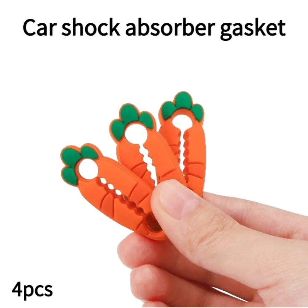 

4pcs Silicone Car Door Lock Protectors Cute Covers To Prevent Dust & Rust In Latch, Easy Snapon For Auto Truck RV Maintenance