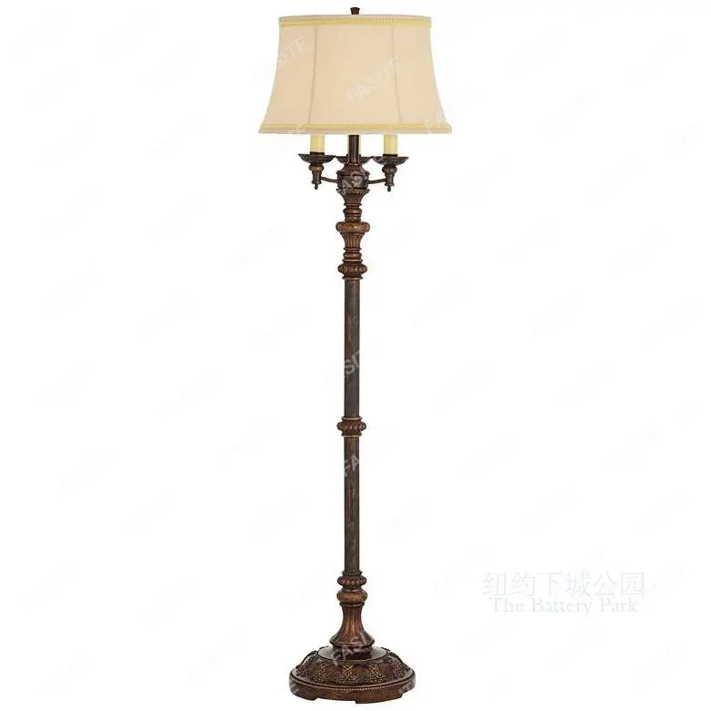 

Meikura spot New York Lower Town Park imported Burns ivy classical four-lamp head candlestick decorative floor lamp