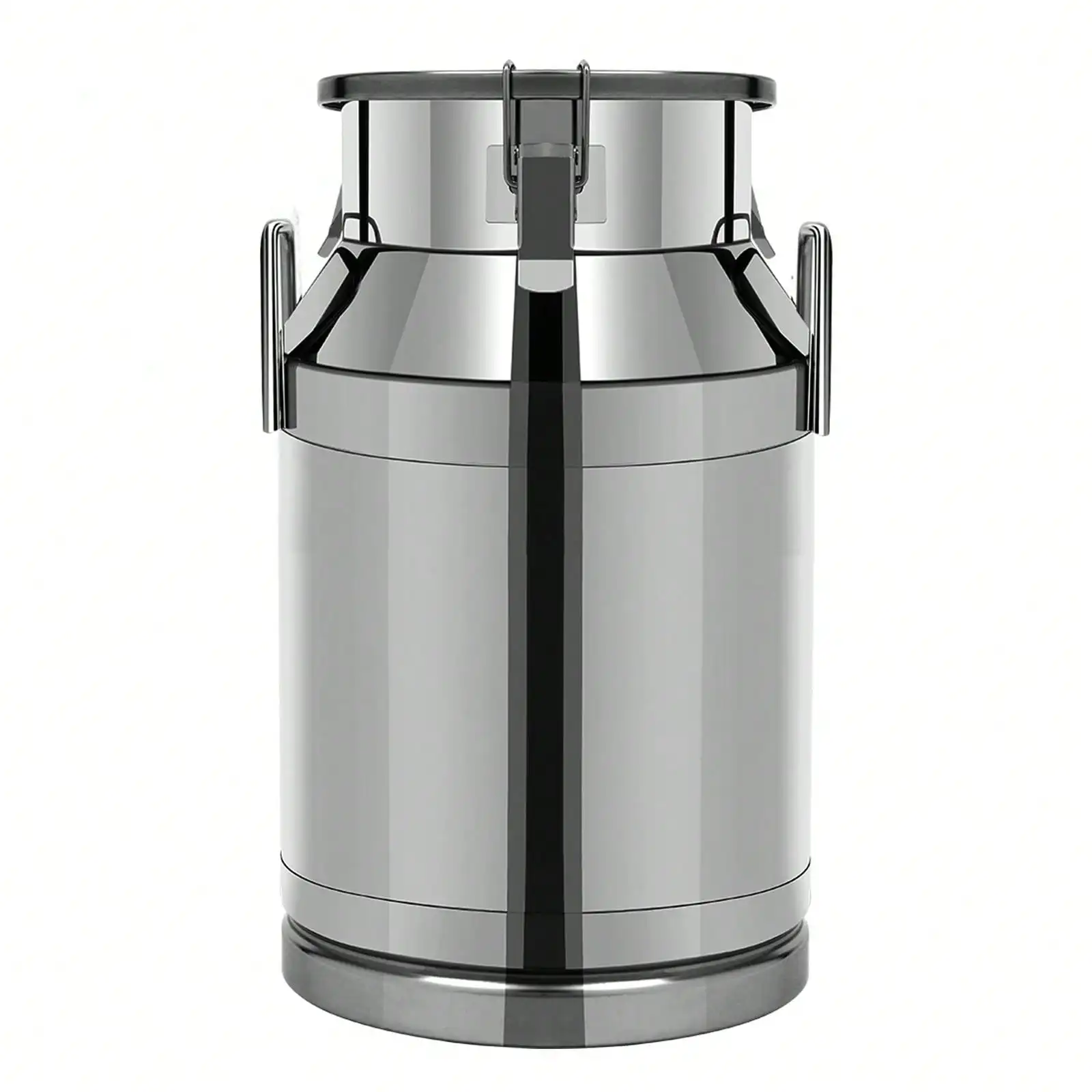 60L Sealed Milk Can Stainless Steel 15.85 Gallon Milk Bucket Liquid Storage Wine Pail Bucket Tote Jug Transport Can Wine Bucket