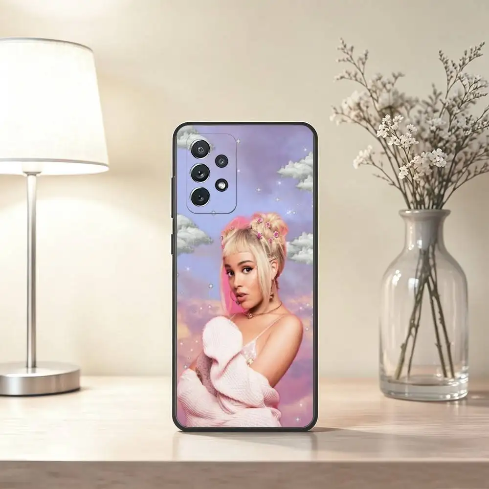 D-Doja Cat R-Rapper  Phone Case For Samsung S26,S25,S24,S23,S22,S21,S30,Ultra,Plus,Fe,Lite,Note,10,Black Cover