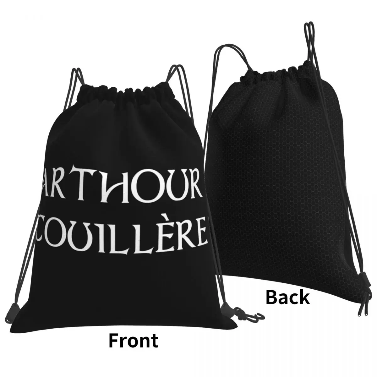 Kaamelott - Arthour Couillette! Backpacks Multi-function Drawstring Bags Sports Bag Book Bags for Travel Students