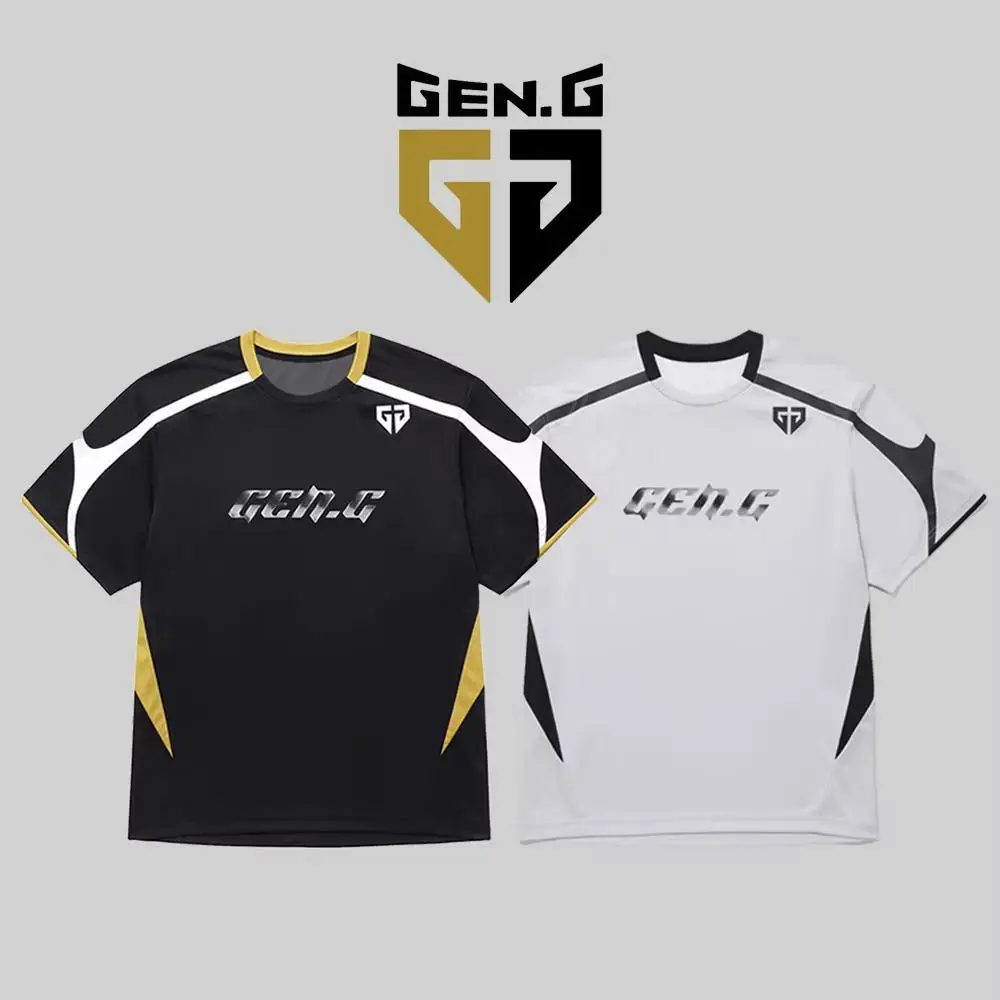 

Gen.G Esports Team 2025 New Jersey Professional League Club Training Uniforms Ruler Chovy Fan-made T-shirt Custom Nicknames