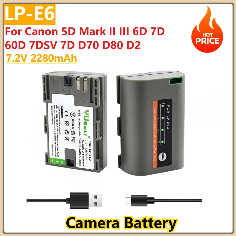 LP-E6 Camera Batter… - image