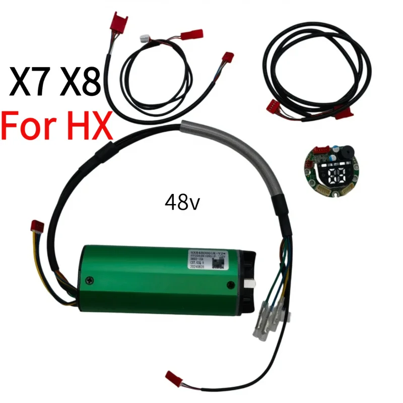 

Комплект контроллера и панели дисплея 36 В/48 В для электрического скутера HX X7 X8 — комплект приборной панели Speed Dial