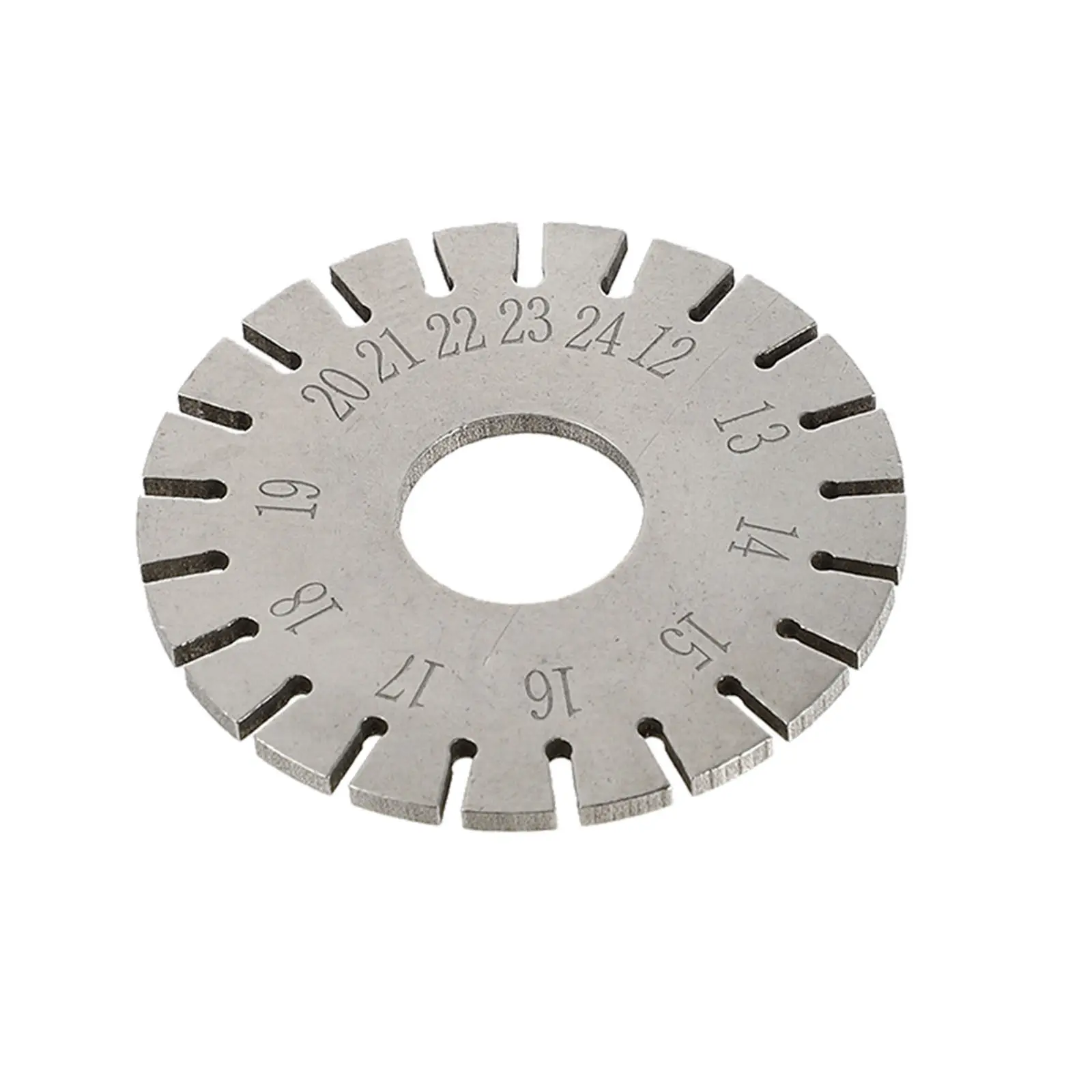 Piano String Measuring Gauge Metal Circular Corrosion Resistant Wear Resistant Portable Tuning Tool