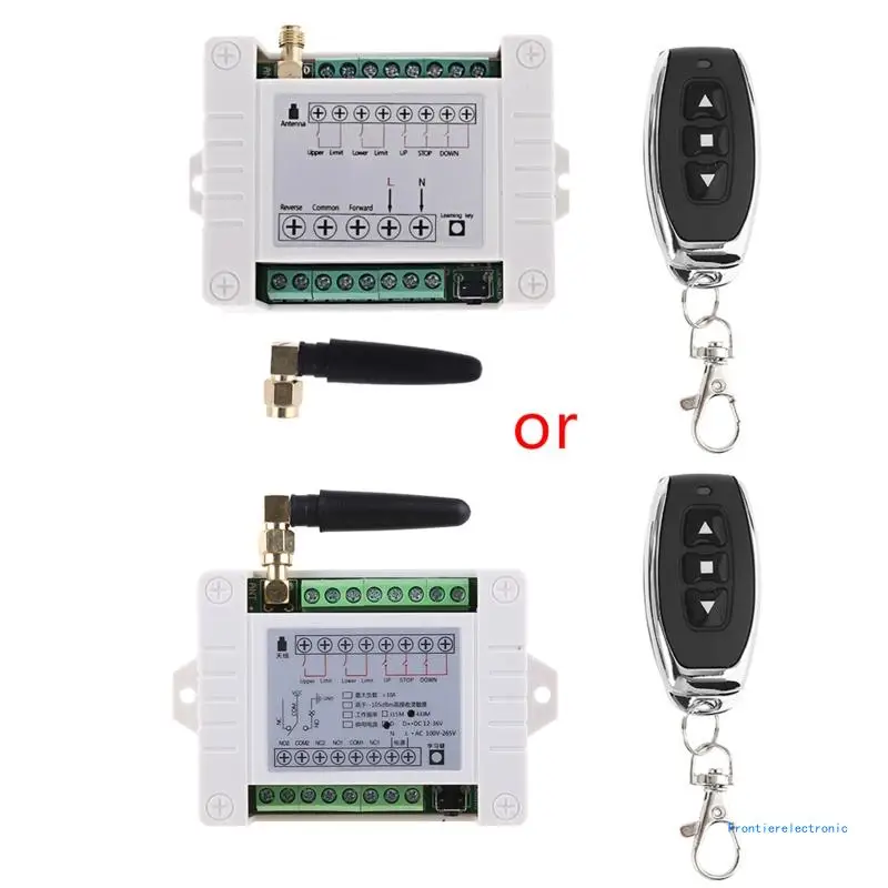 RF Remote Control DC12V/24V/36/48V 3CH Remote Receiver and Transmitter DropShipping