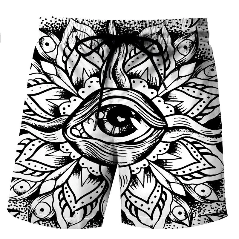 New 3D Print Eye Causal Clothing  Fashion Men Women Shorts Plus Size S-7XL Streetwear Pants  Cargo Shorts Men  Gym Shorts