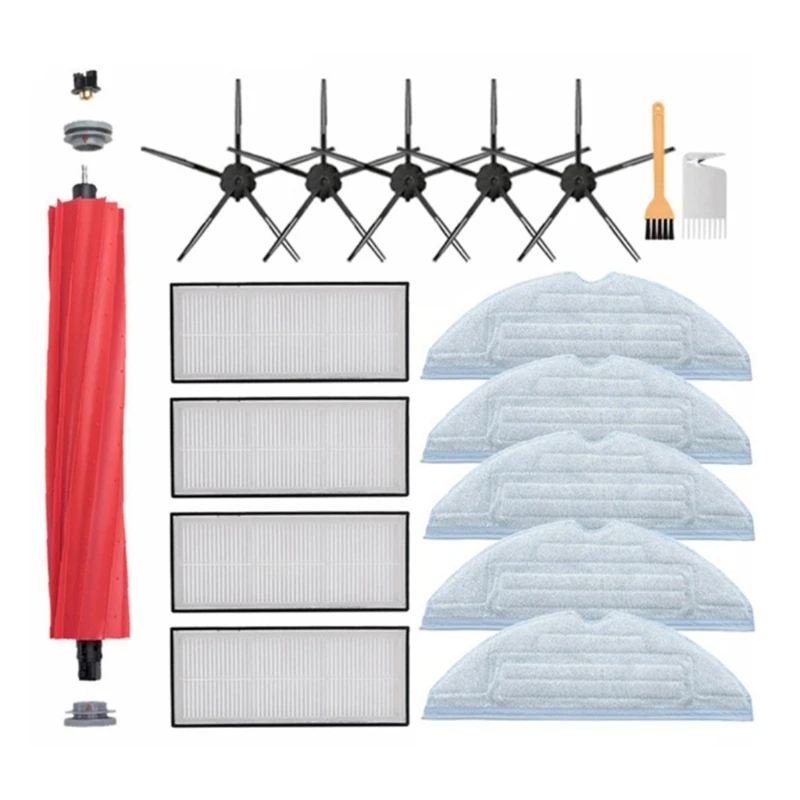 Sweeper Filter HighEfficiency Cleaning Rolling Brush Main Brush Cloth For S7 T7S