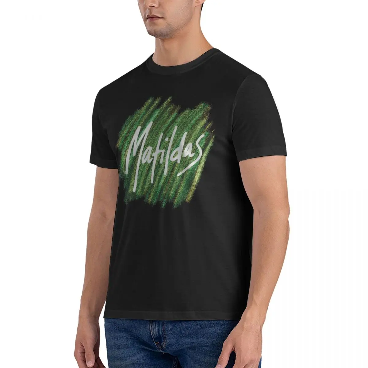 THE MATILDAS TEE We Love You Tillies T Shirt Men's Cotton Cool T-Shirt Round Neck Matildas Tee Shirt Short Sleeve Clothes