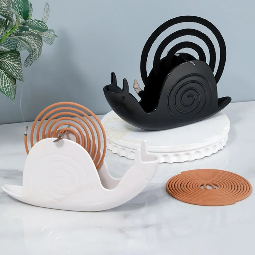 

Coil Burner Holder Incense Ash Storage Rack Snail Design Coil Rack Home Fireproof Coil Vertical Stand Support Base Incense Coil
