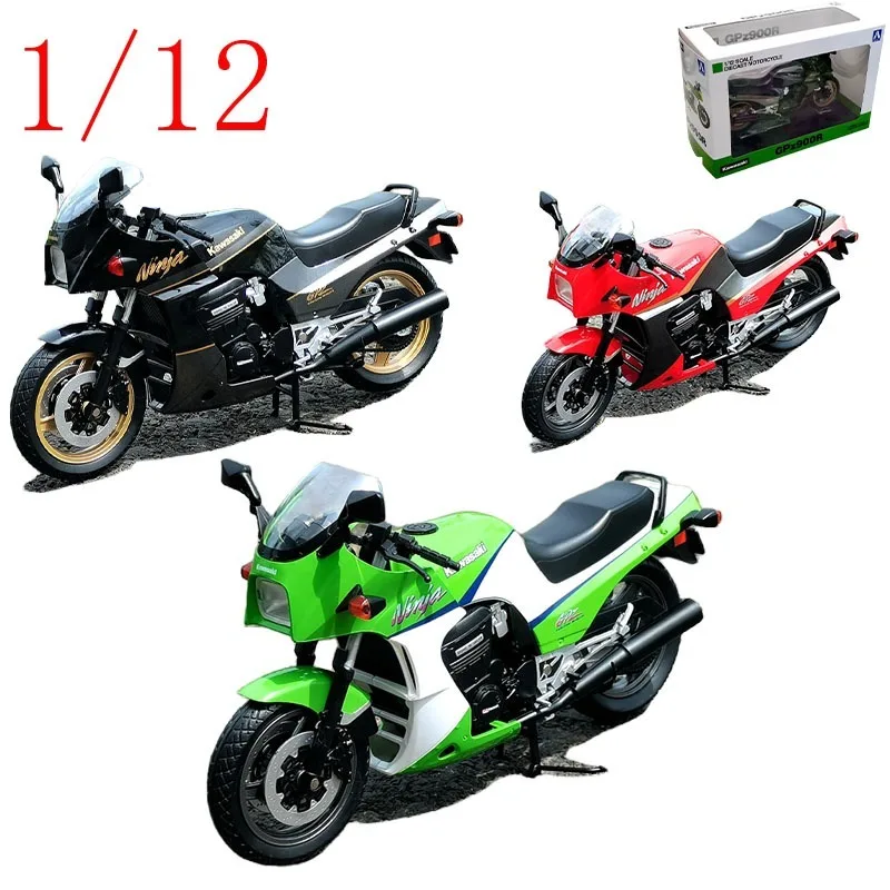 

AOSHIMA Diecast 1/12 Scale ‌Kawasaki Motorcycle Model‌ Kawasaki Ninja GPz900R Alloy Car Model Toys for Boys Gift