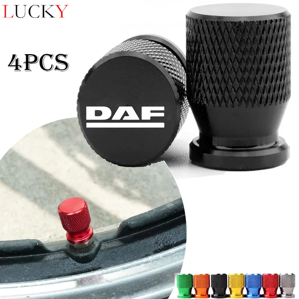 New For DAF XF XG 95 105 106 Car Accessories Car Wheel Tire Valve Caps Tyre Stem Covers Airdust Waterproof
