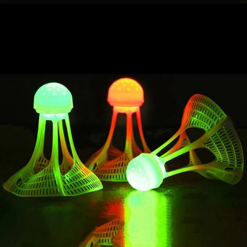 Luminous Windproof Badminton, Wind Resistance Training Accessories, Suitable For Outdoor Sports At Night