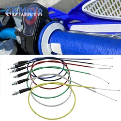 Motorcycle Universal Accelerator 990mm 1200mm Straight Connection Throttle Cable for Yamaha Kawasaki KTM Honda Suzuki Dirt Bike