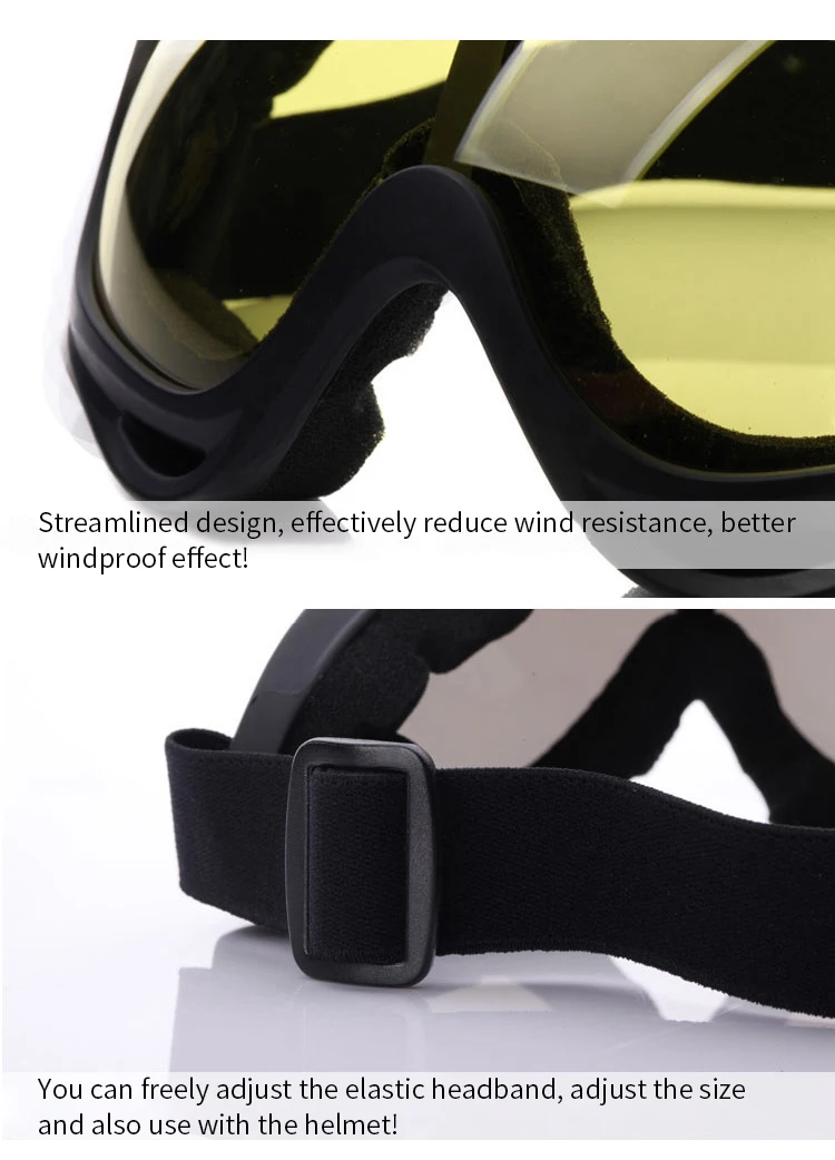 Fahrradbrille NEU Motocross-Maske Sonnenbrille für Männer und Frauen Sport-Skibrille Winddichte Moto-Cross-Helm UV-Schutzbrille – Detail 7