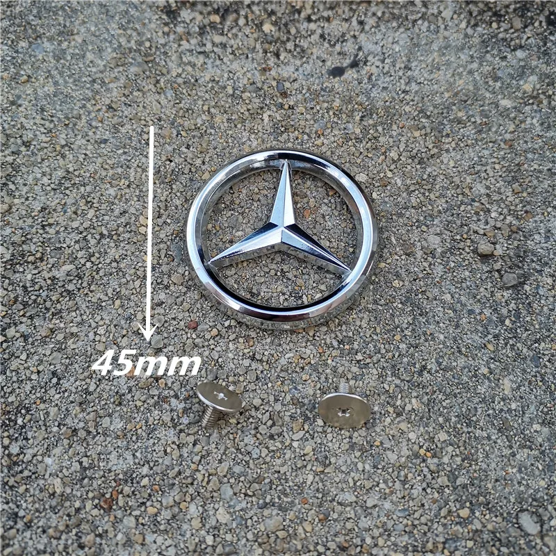 1pcs Metal Car Floor Mat emblem carpet logo Sticker for Mercedes W204 W205 W206 W212 W213 W176 W177 W235 W166  W167 W245 W246