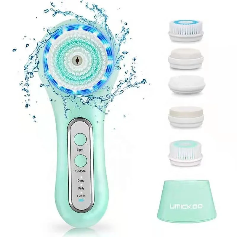 

2020 Popular Home Use Deep Cleansing Instrument Mini Electric Facial Brush Charging Face Cleansing Brush