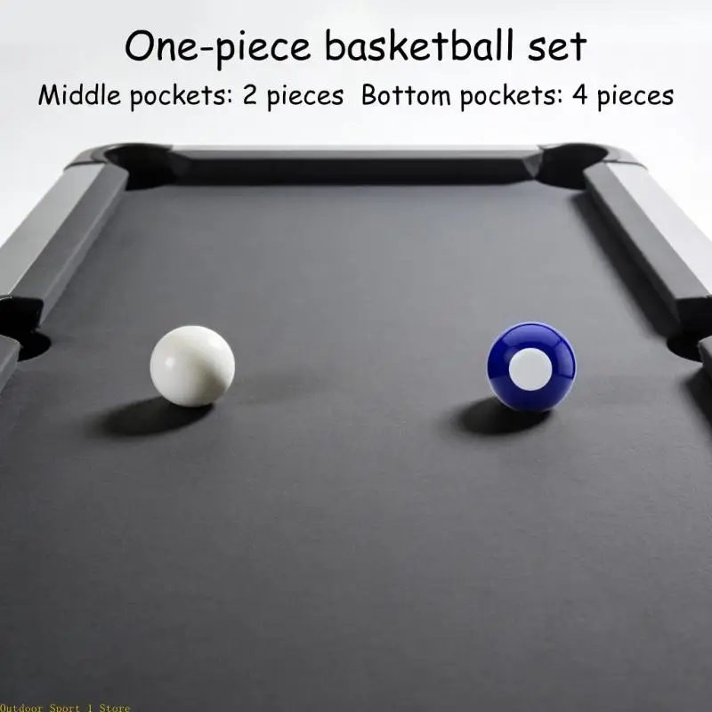 

A0KA 6Pcs Billiard Table Replacement Pockets Table Bags for Durability Simple Install