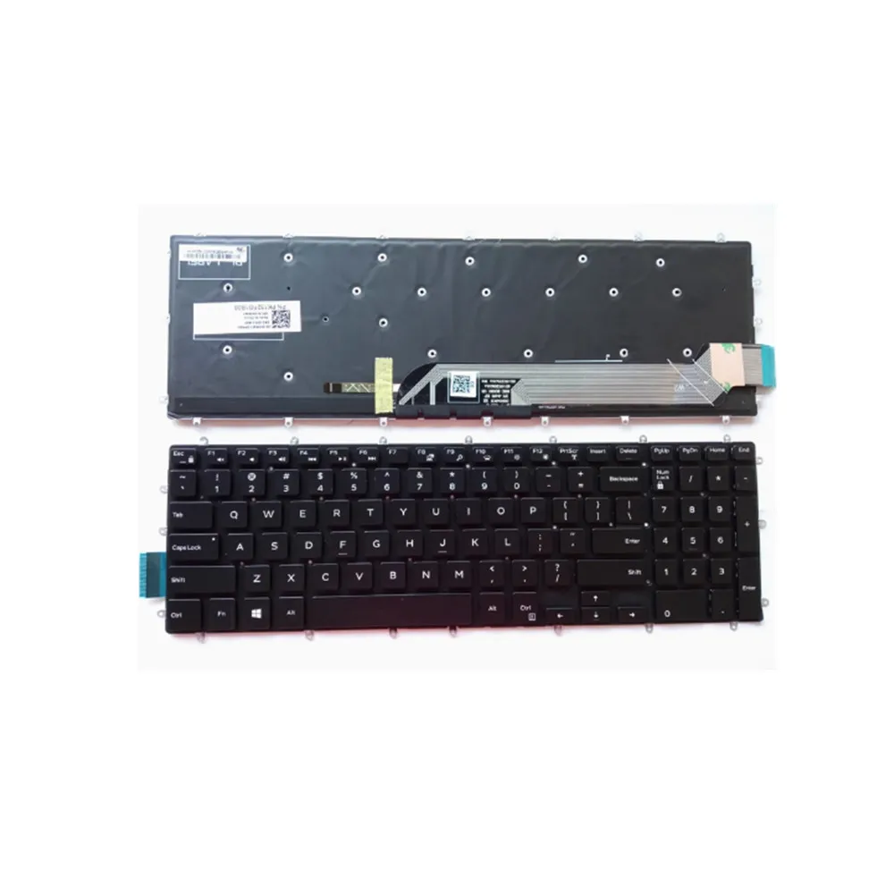 

Клавиатура ноутбука для DELL G5 15 5500, черная, американское издание, США