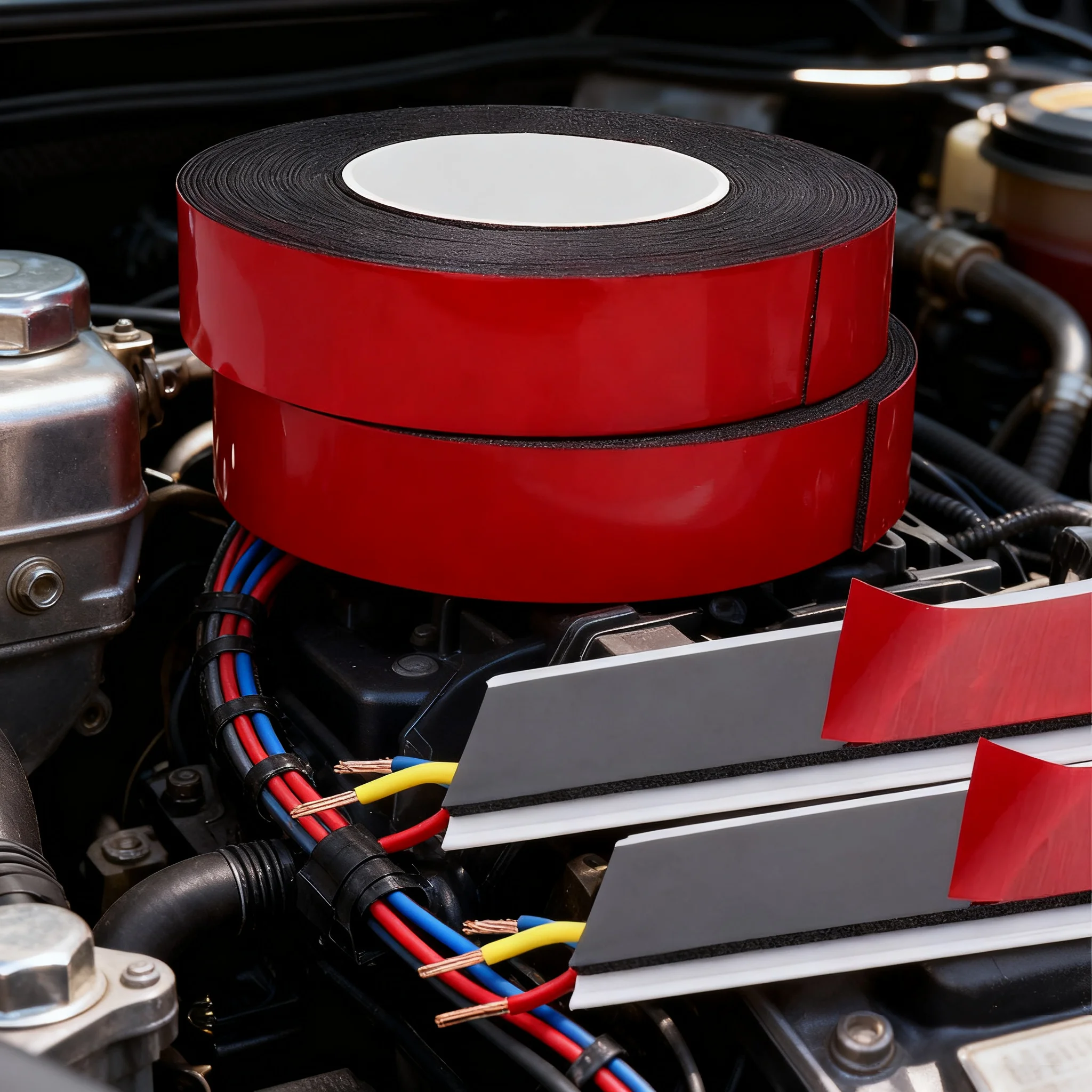 Rode film Zwarte lijm Hoge hechting Dubbelzijdige tape Computer Mobiele telefoon Schermafdichting Mobiele telefoonreparatie