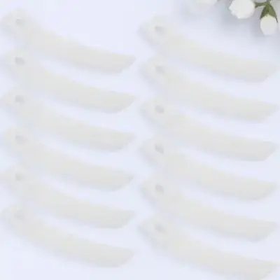 مجموعة واحدة من محددات الأدراج الشفافة المضادة للانزلاق سدادة آمنة لأدراج خزانة الملابس ومسامير توقف درج التدقيق للأطفال #6