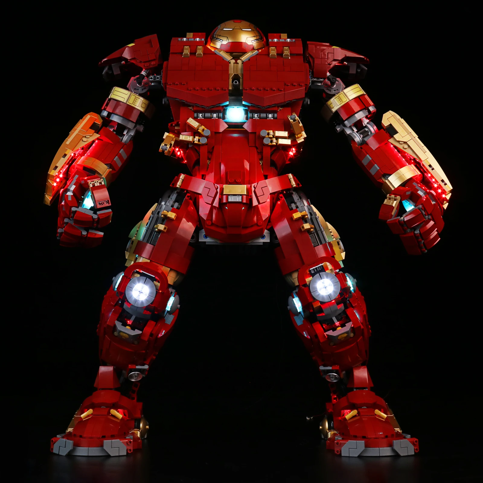 Vonado LED Light Kit For 76210 Hulkbuster​ Building Blocks Set (NOT Include the Model) Bricks DIY Toys For Children