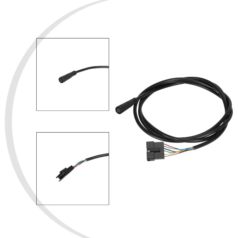 /7 /Pin /Wiring Harness Dashboard Cable For KUKIRIN G2 Electric Scooter Connecting Line Rubber Black Replacement Parts Accessori