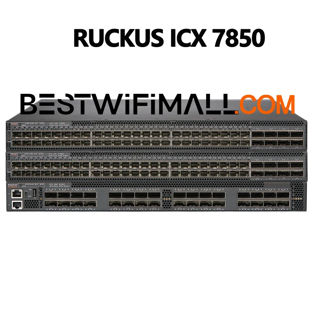 

RUCKUS ICX 7850 Ethernet Switches High-End Enterprise-Class Stackable Core/Aggregation Switch With 100GbE