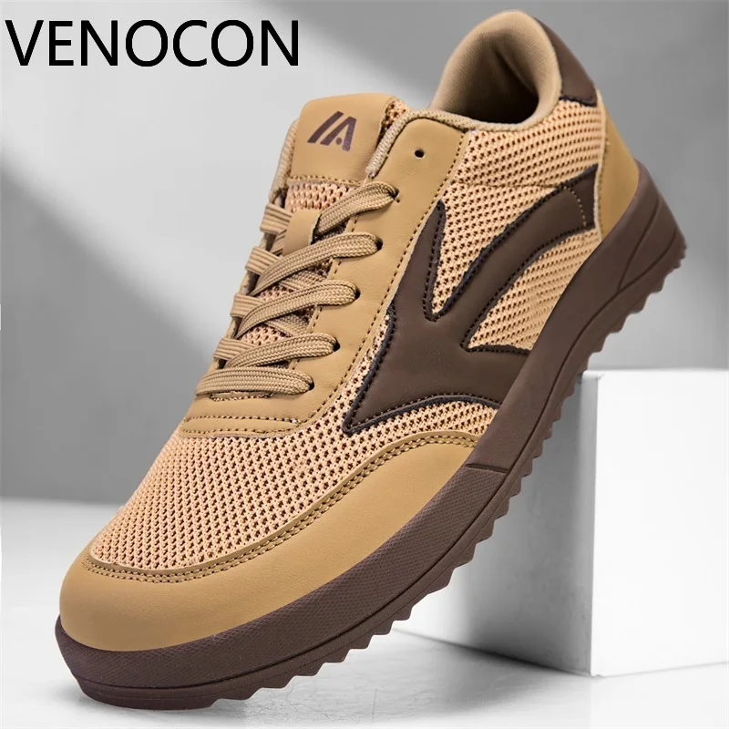 VENOCON Wide Ball Toe Box Nose Feet Mesh Airy Upper Minimalist Athletic Casual Light Sneakers Footwear Shoes For Men Man Woman
