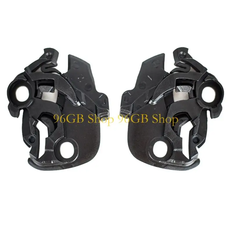 

96GB Lightweight Helmet Visors Attachment Base Nonslip Plastic Construction Half Helmet Upgrade For Select Model