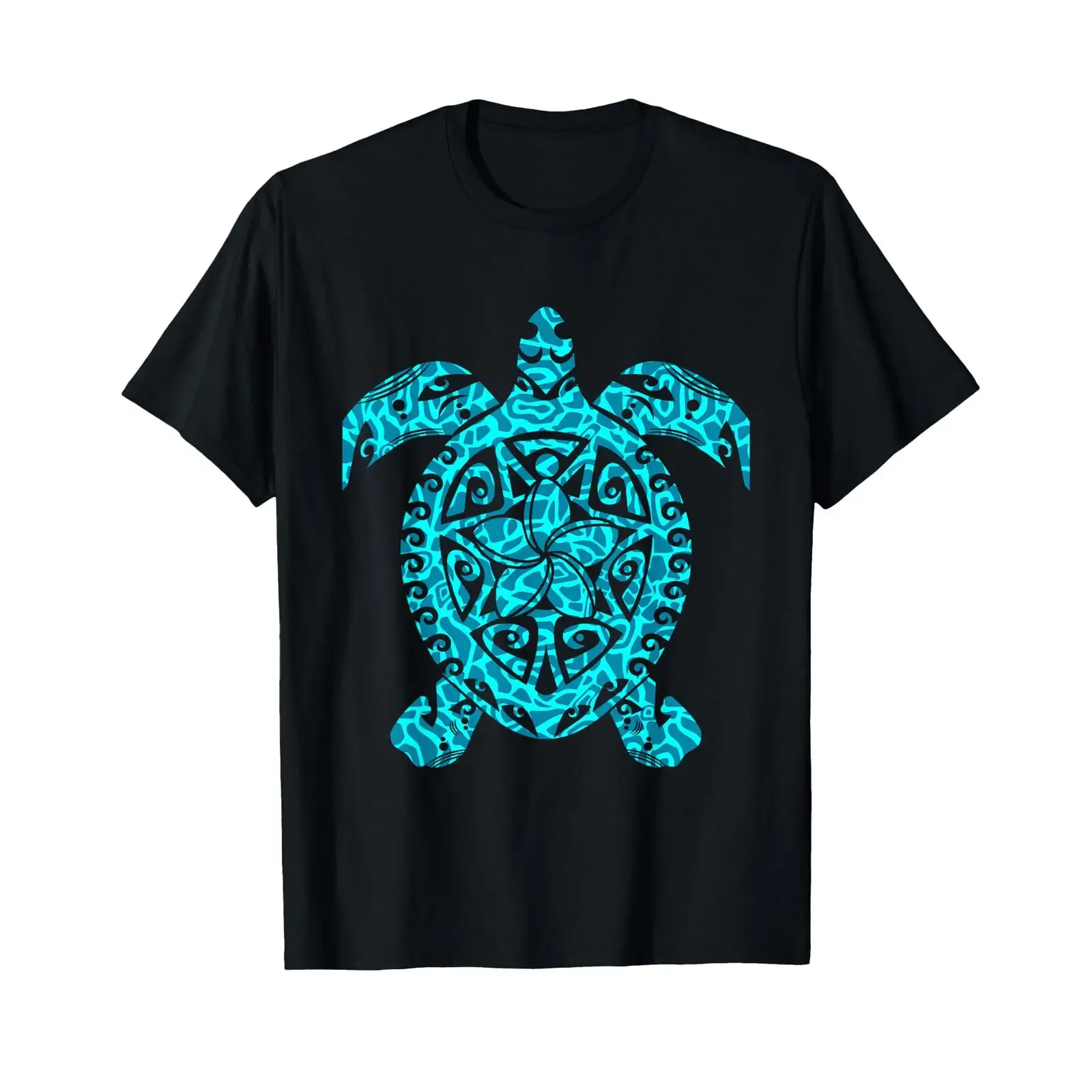 Polynesia Maori Tortoise Honu Tribal Tattoo T Shirt vintage Washed Top For Everyday Wear Unisex Stylish graphic Comfortable