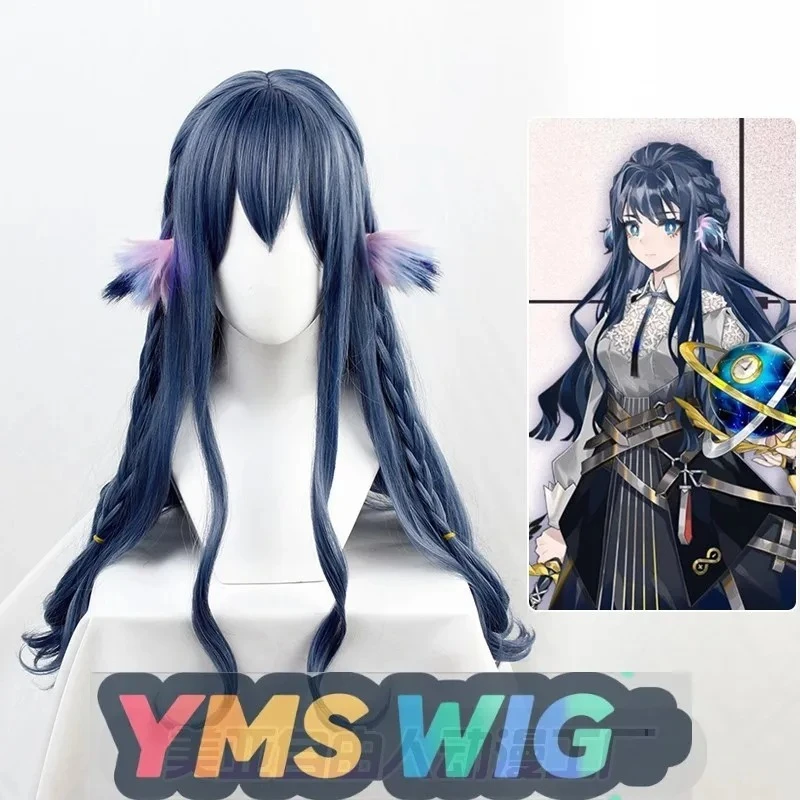 

[YMS WIG] Парик Tomorrow's Ark Cos Синдзи Cos Искусственные волосы имеет трехцветные уши и длинные вьющиеся волосы