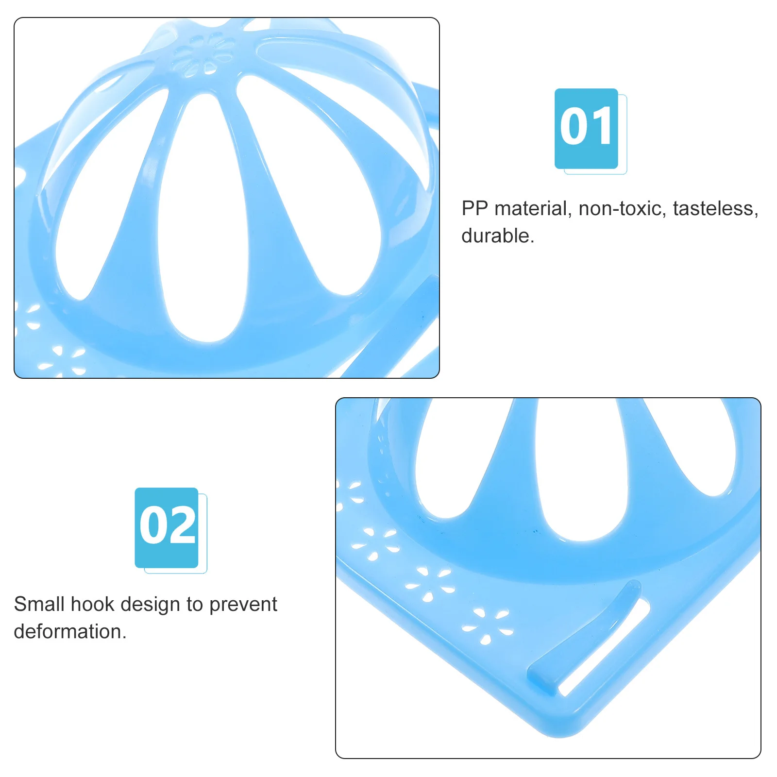 

3Pcs Creative Underwear Hanger Rack Plastic Bra Drying Rack Anti-Slip Clothes Storage Organizer Anti-Slip Hanger
