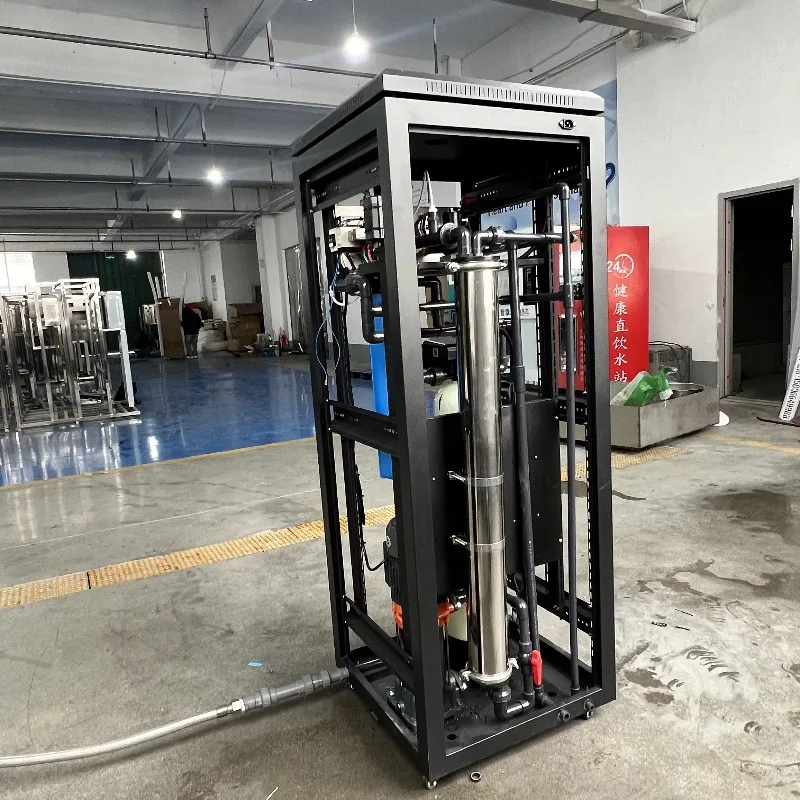 Commercial Automatic Deionisation Water Treatment Equipment Industrial RO Water Purifier System with PLC Pump for Water Storage